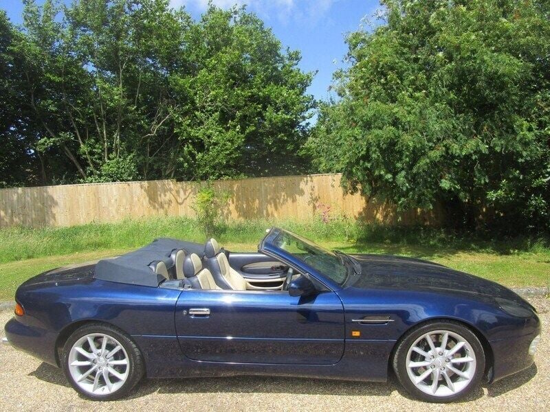 Blue Used 1999 Aston Martin DB7 Cabriolet | £22,995 - Image 1/4