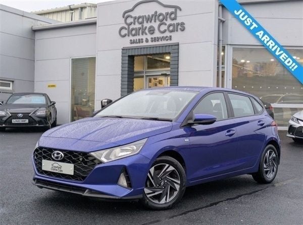 Blue Used 2021 Hyundai i20 SE Hatchback | £12,495 (Fair price) - Image 1/1