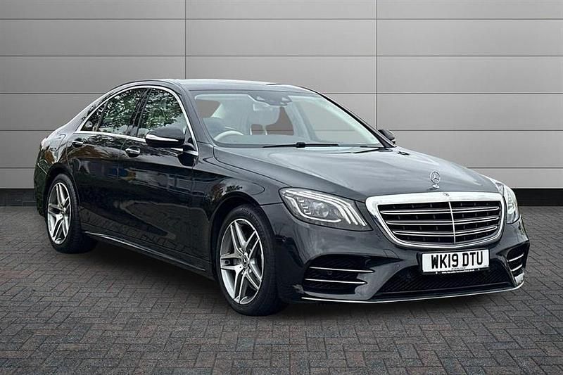 Black Used 2019 Mercedes S350 AMG line Sedan | £24,695 (Fair price) - Image 1/4