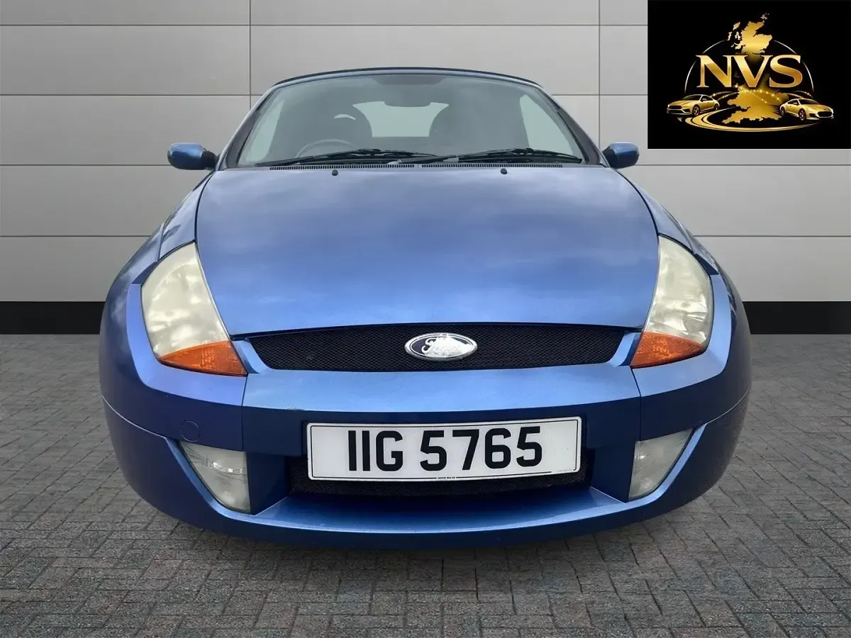 Used Ford StreetKa 95 HP (69 kW) 2005 Blue Cabriolet