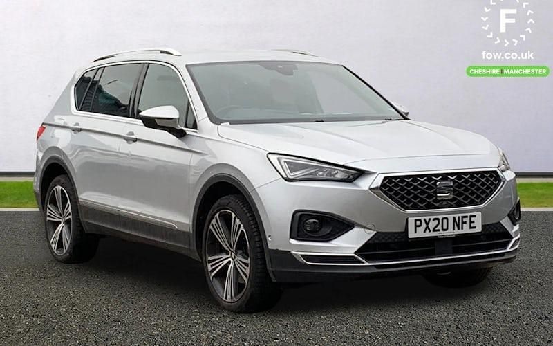 Silver Used 2020 Seat Tarraco 4Drive SUV | £20,199 (Fair price) - Image 1/3