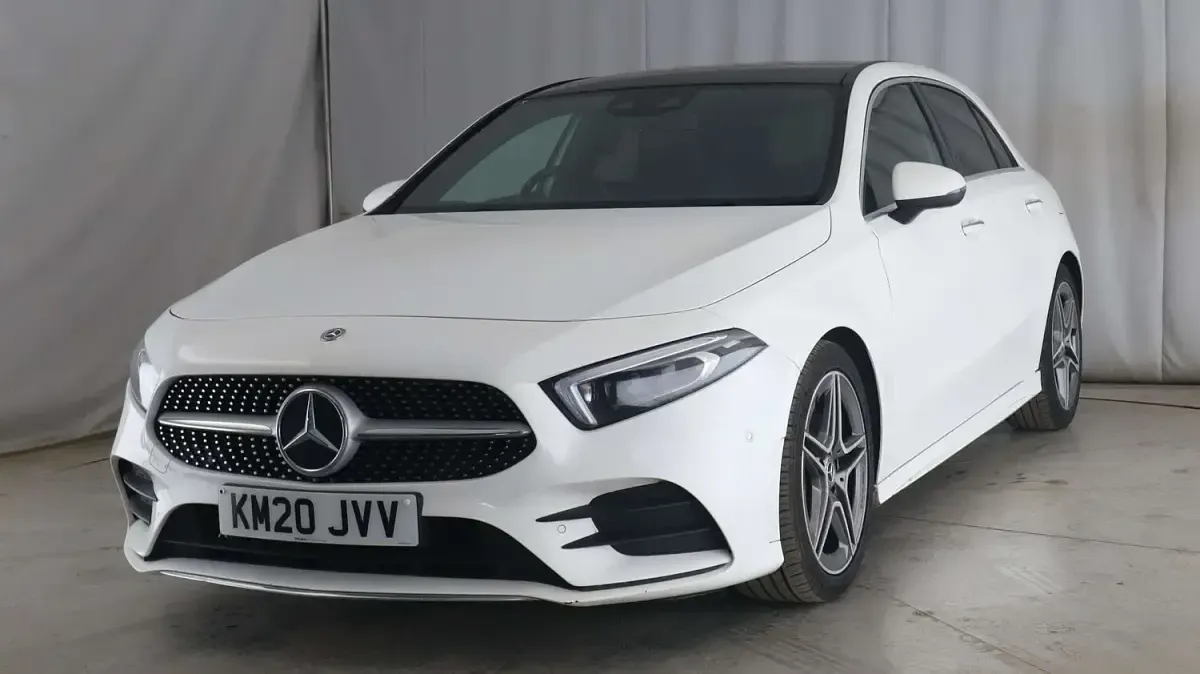 Used Mercedes A250 AMG Line Premium Plus 2020 White Hatchback