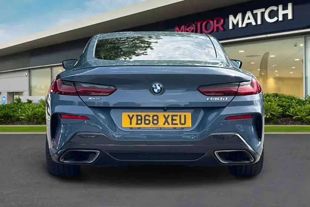 Used BMW 840 Comfort Edition 2018 Blue Coupe