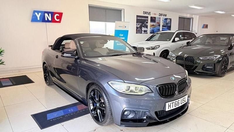 Used BMW 218 M Sport 150 HP (110 kW) 2017 Grey Cabriolet