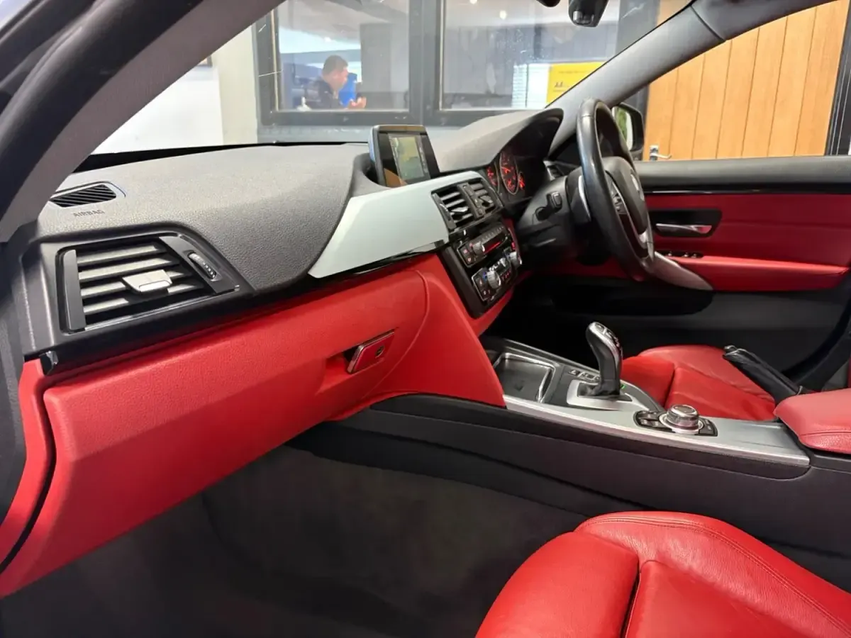 Begagnad BMW 420 Sport Line 2016 Svart Sportkupé