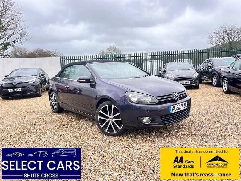 Used VW Golf Cabriolet GT 140 HP (102 kW) 2012 Mauve/purple Cabriolet
