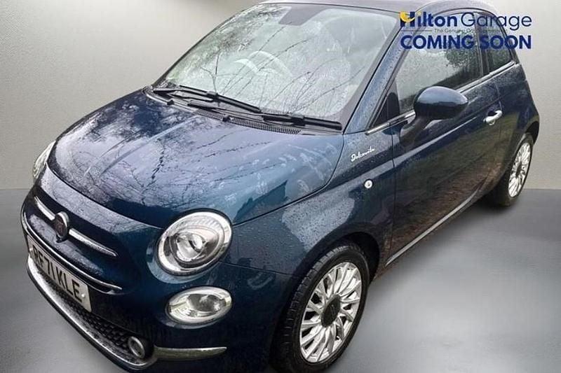 Blue Used 2022 Fiat 500 Dolcevita Hatchback | £8,150 (Good price) - Image 1/1