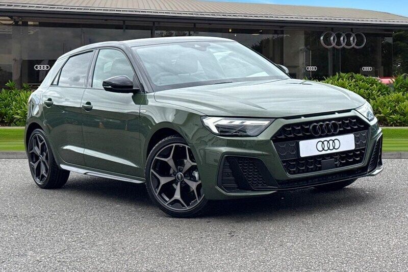Green New 2025 Audi A1 Sportback Black Edition Hatchback | £27,320 (Super price) - Image 1/4