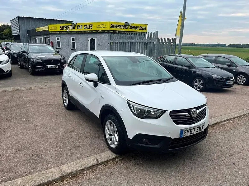 Używany Vauxhall Crossland X S 110 KM (80 kW) 2017 Biały SUV