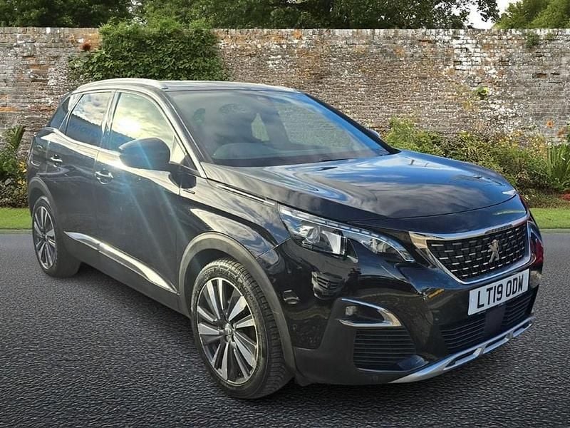 Black Used 2019 Peugeot 3008 Premium SUV | £11,267 (Good price) - Image 1/4
