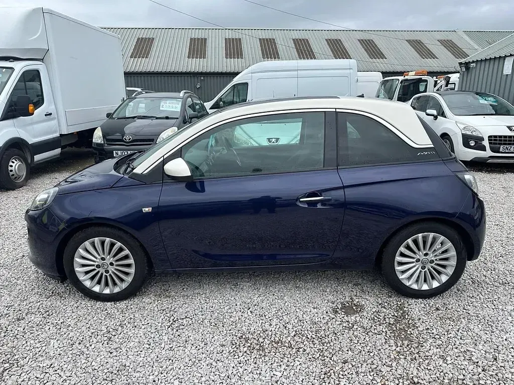 Used Vauxhall Adam Glam 87 HP (63 kW) 2014 Blue Hatchback