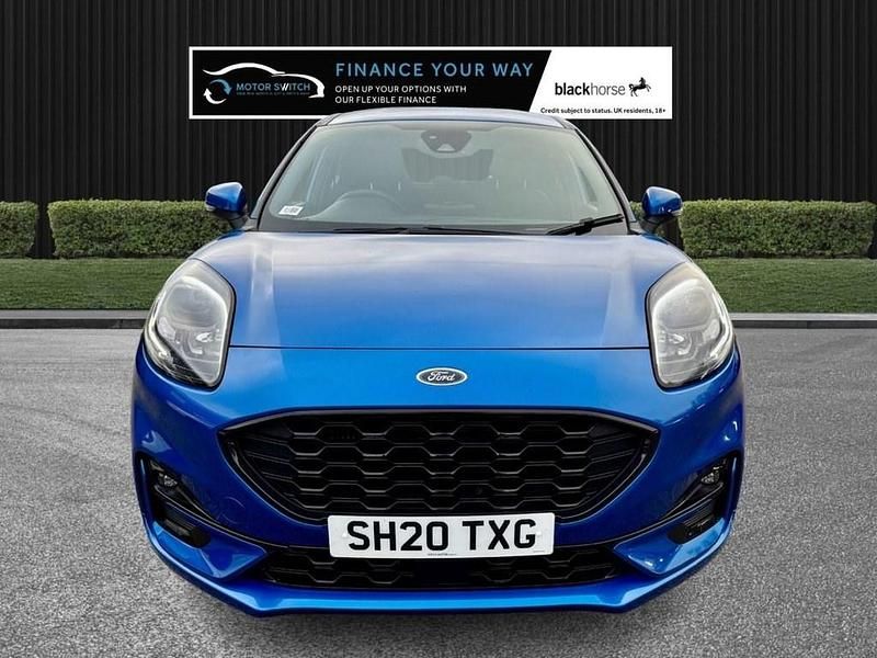 Used Ford Puma ST-Line X 125 HP (91 kW) 2020 Blue Hatchback