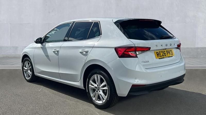 New Skoda Fabia SE L 150 HP (110 kW) 2026 Moon white metallic Hatchback