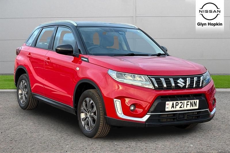 Red Used 2021 Suzuki Vitara SZ4 SUV | £11,496 (Good price) - Image 1/4