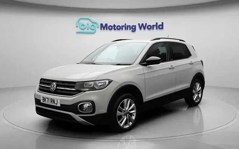 Usado VW T-Cross Active 110 HP (80 kW) 2021 Cinzento SUV