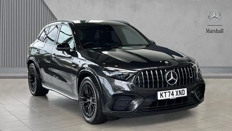 Metallic paintwork graphite grey Used 2025 Mercedes GLC43 AMG Premium Plus SUV | £70,592 - Image 1/1