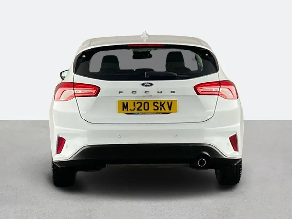 Used Ford Focus Titanium 125 HP (91 kW) 2020 White Hatchback
