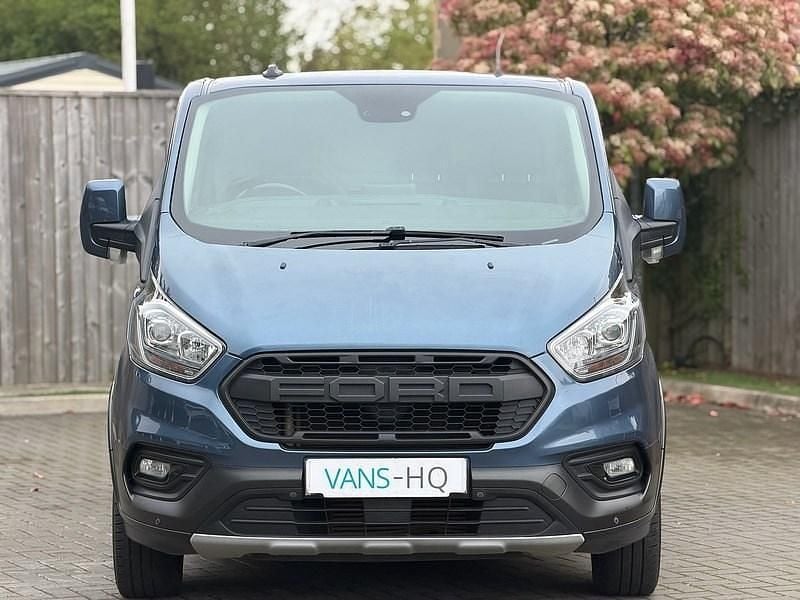 Used Ford Transit Custom 130 HP (95 kW) 2021 Blue Van