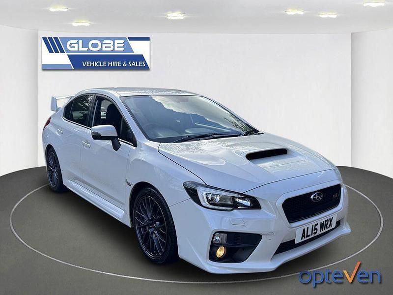 Begagnad Subaru WRX STI 2015 Vit Sedan