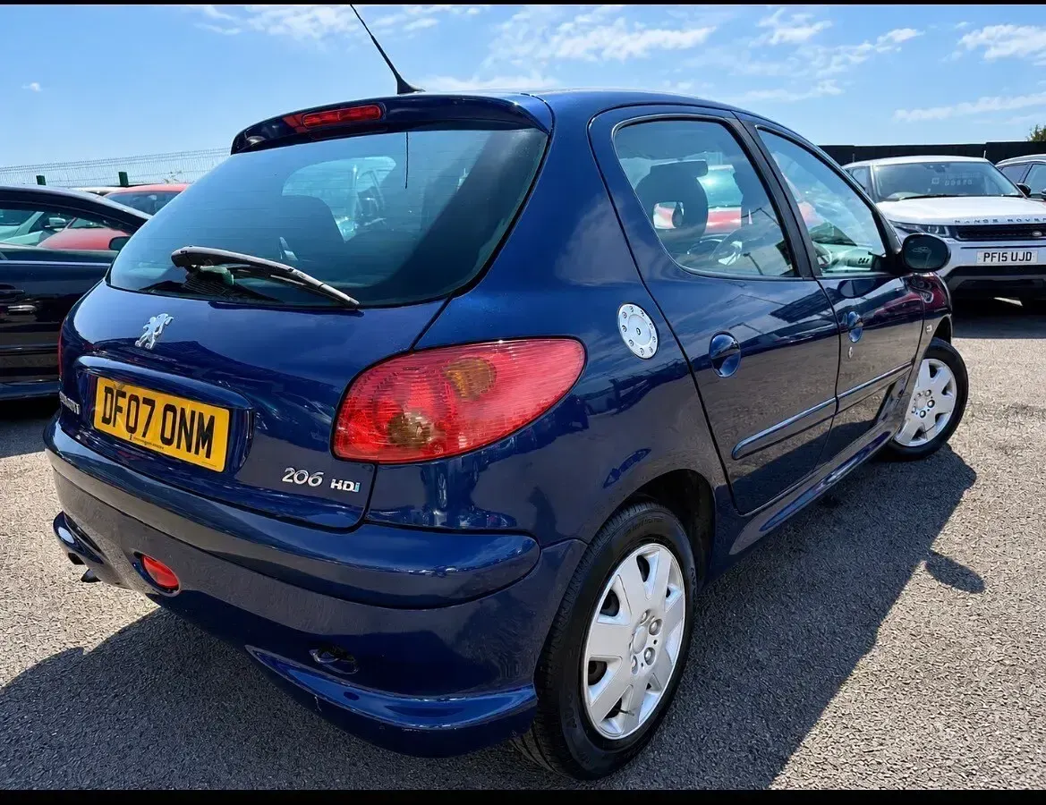 Used Peugeot 206 2007 Blue Hatchback