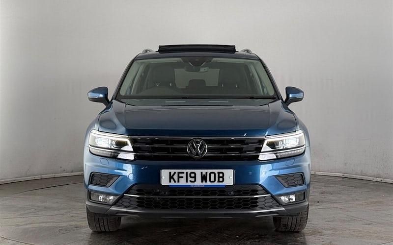 Usado VW Tiguan Allspace SEL 190 HP (139 kW) 2019 Azul SUV
