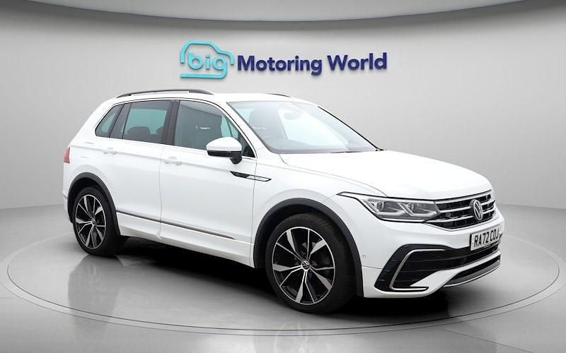 Used VW Tiguan R-line 150 HP (110 kW) 2023 White SUV