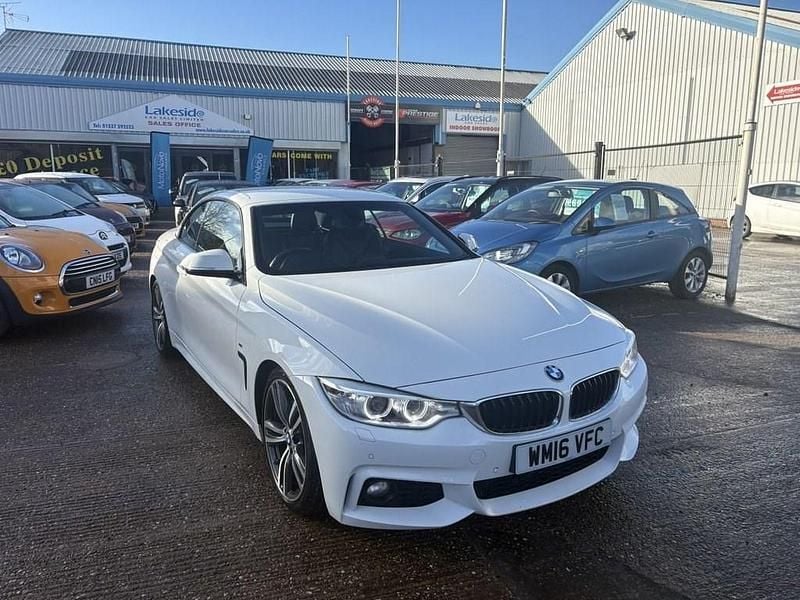 White Used 2016 BMW 430 Cabriolet M Sport Cabriolet | £14,799 (Fair price) - Image 1/4