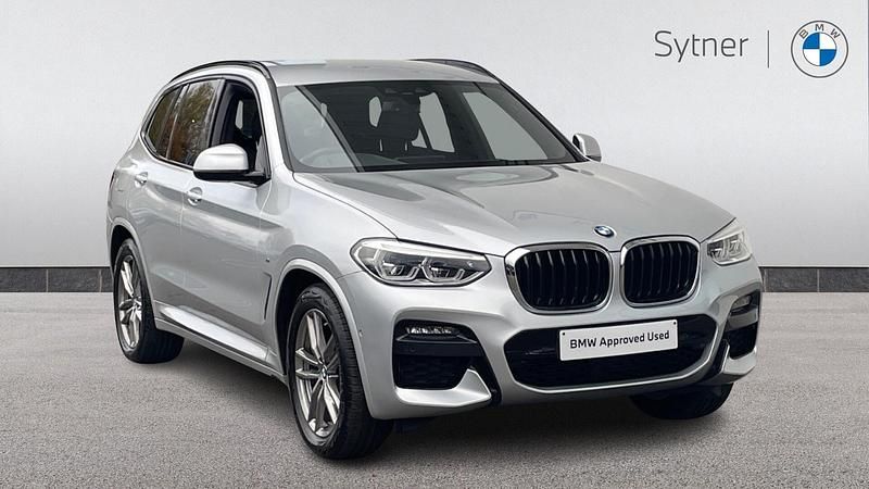 Used BMW X3 M Sport 190 HP (139 kW) 2020 Silver SUV