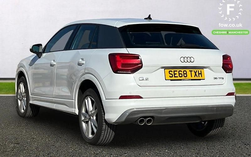 Used Audi Q2 S-Line 150 HP (110 kW) 2019 White SUV