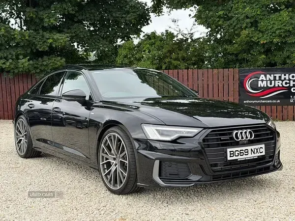 Used Audi A6 S-Line 286 HP (210 kW) 2019 Black Sedan