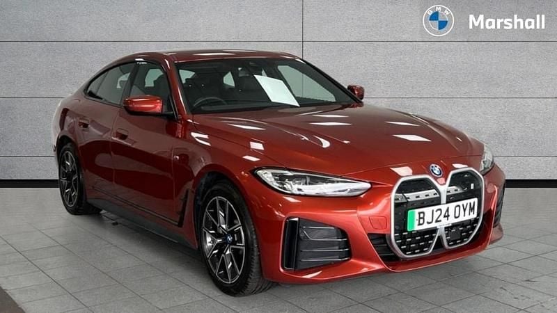 Orange Used 2024 BMW i4 M Sport Sedan | £33,060 (Good price) - Image 1/4