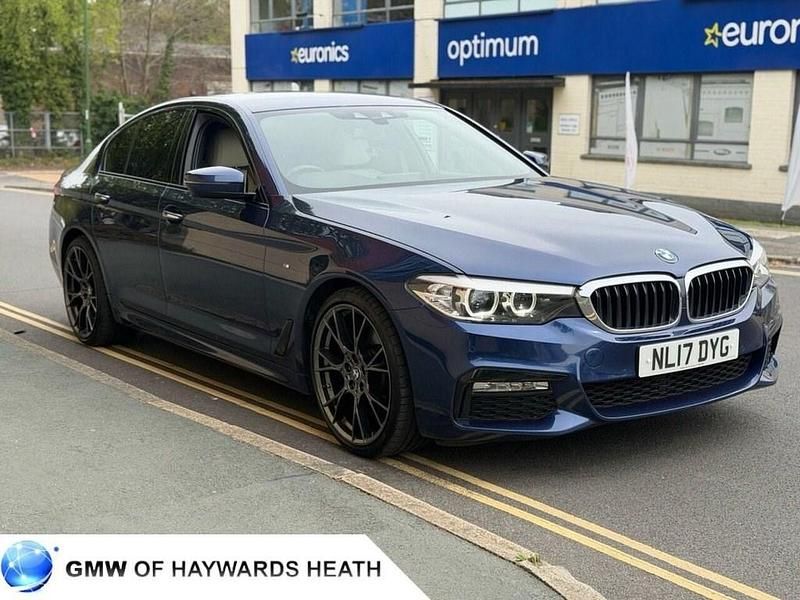 Used BMW 520 M Sport 190 HP (139 kW) 2017 Blue Sedan