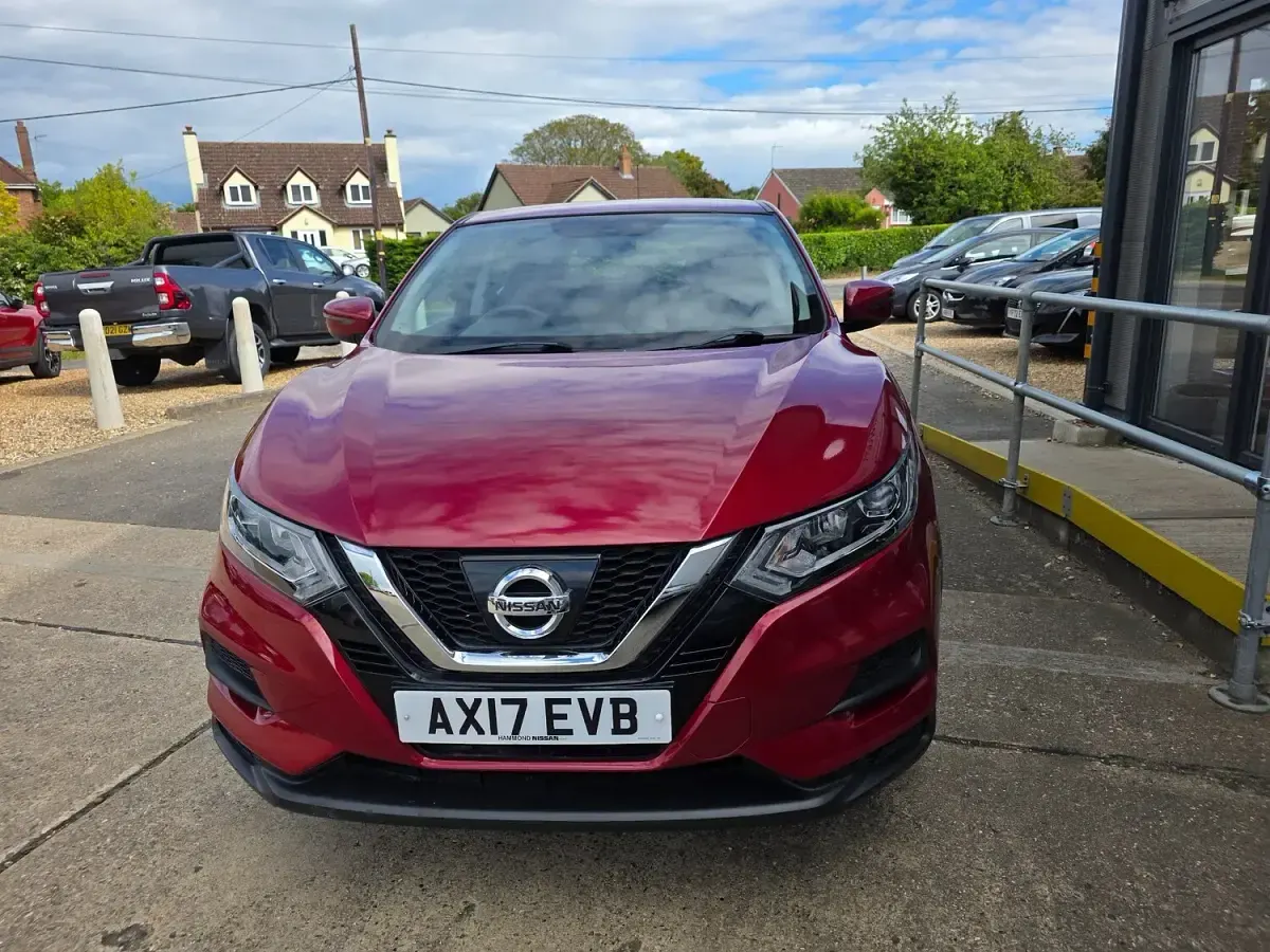 Used Nissan Qashqai Visia 2017 Red SUV