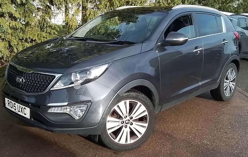 Used Kia Sportage 114 HP (83 kW) 2015 Silver SUV