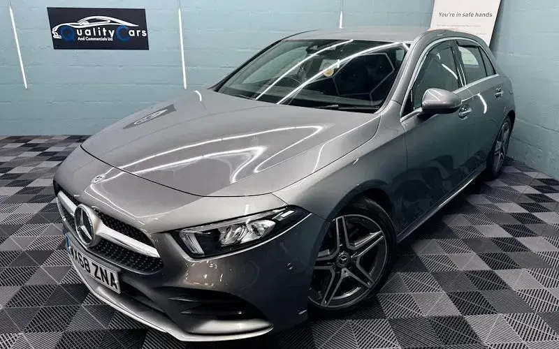 Used Mercedes A250 AMG line 224 HP (164 kW) 2018 Hatchback