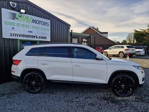 Used Skoda Kodiaq SE L 150 HP (110 kW) 2017 White SUV