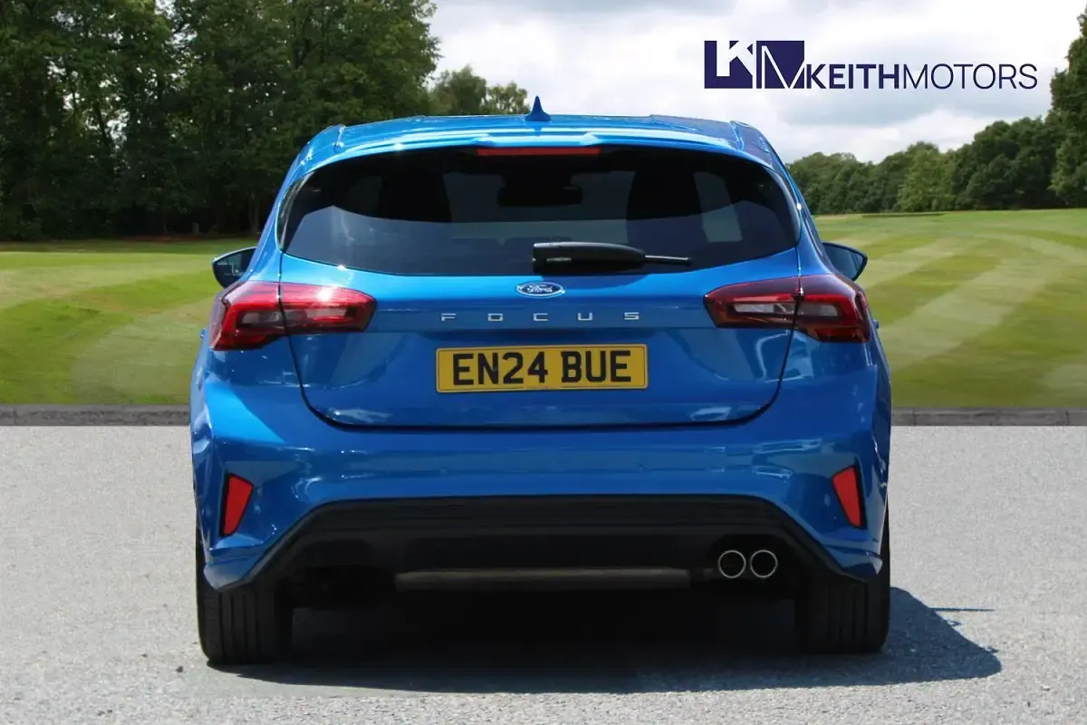 Used Ford Focus ST-Line 125 HP (91 kW) 2024 Blue Hatchback