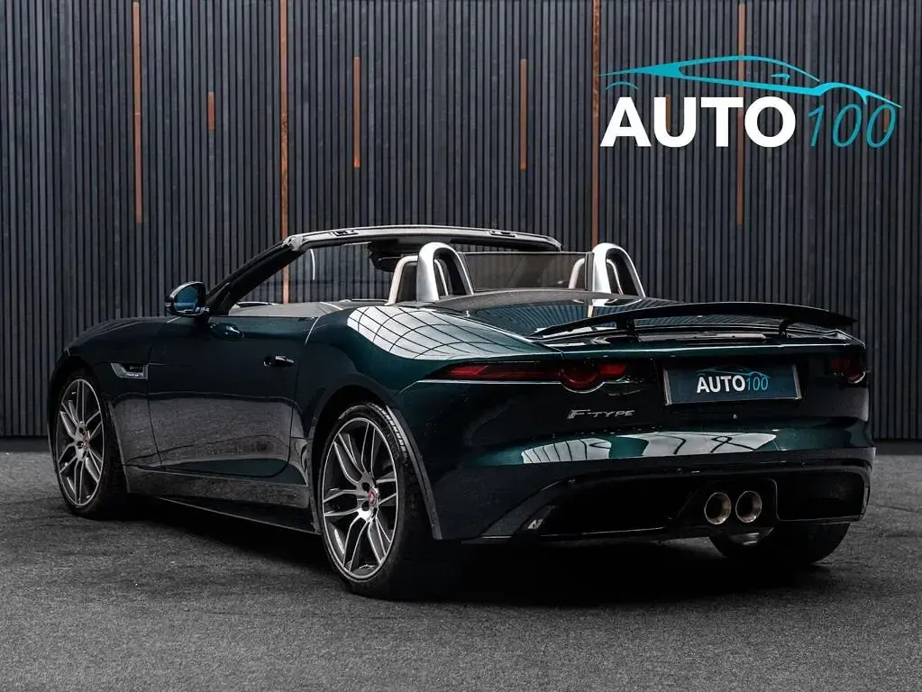 Used Jaguar F-Type R-Dynamic 2018 Green Cabriolet