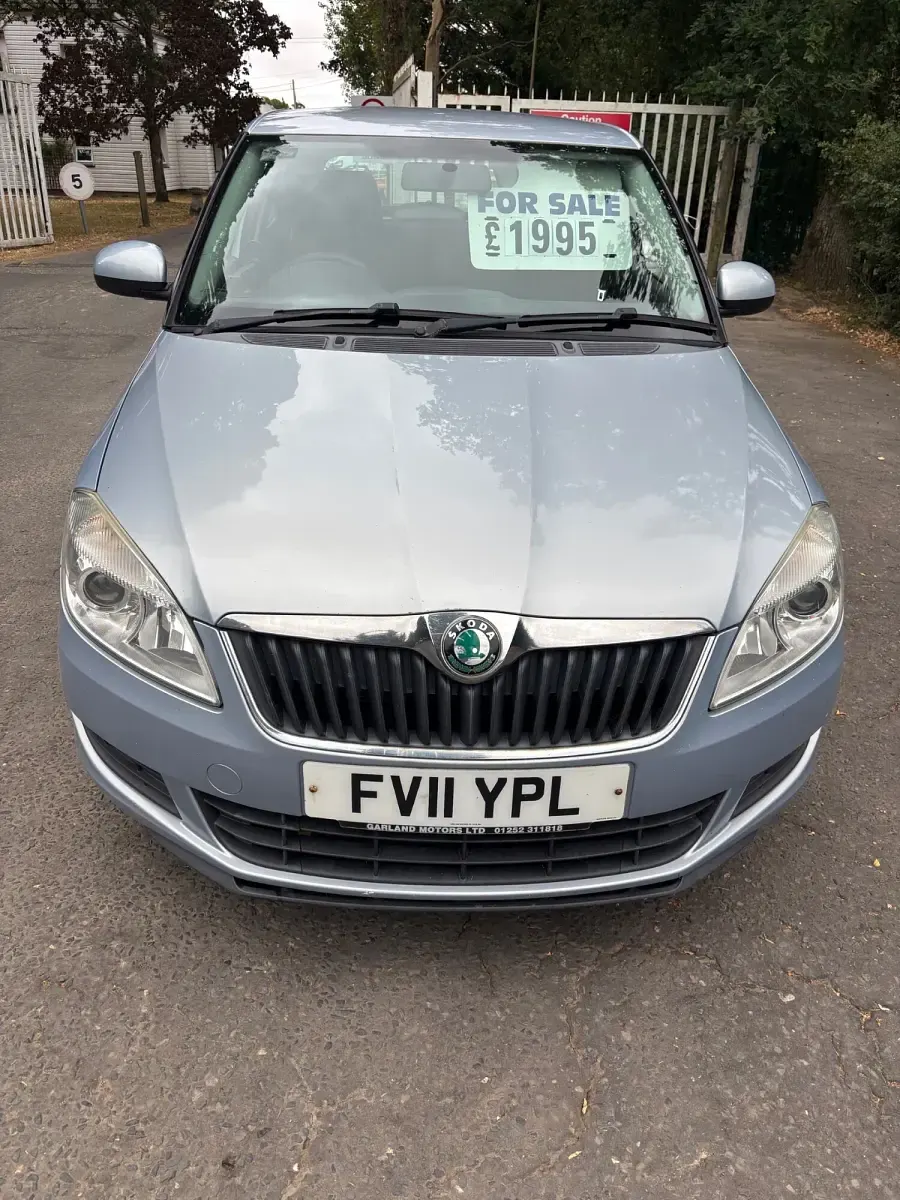 Used Skoda Fabia SE 2011 Blue Hatchback