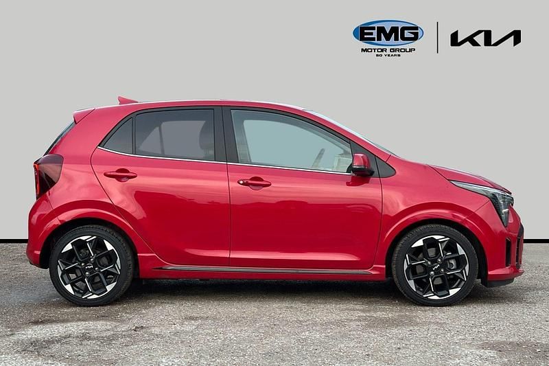 New Kia Picanto GT-Line S 67 HP (49 kW) 2025 Red Hatchback