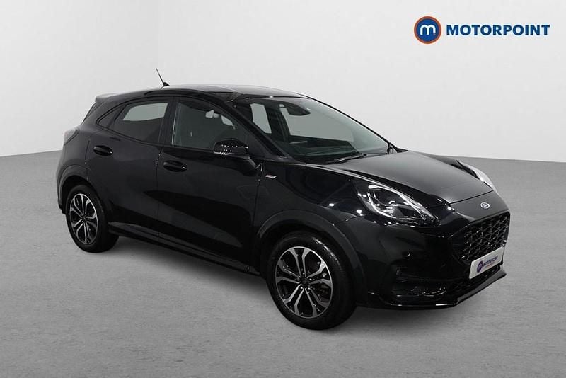 Black Used 2023 Ford Puma Gen-E ST-Line Hatchback | £15,499 (Good price) - Image 1/4