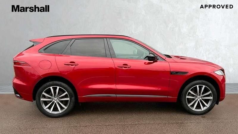 Used Jaguar F-Pace R-Dynamic 204 HP (150 kW) 2023 Metallic  firenze red SUV