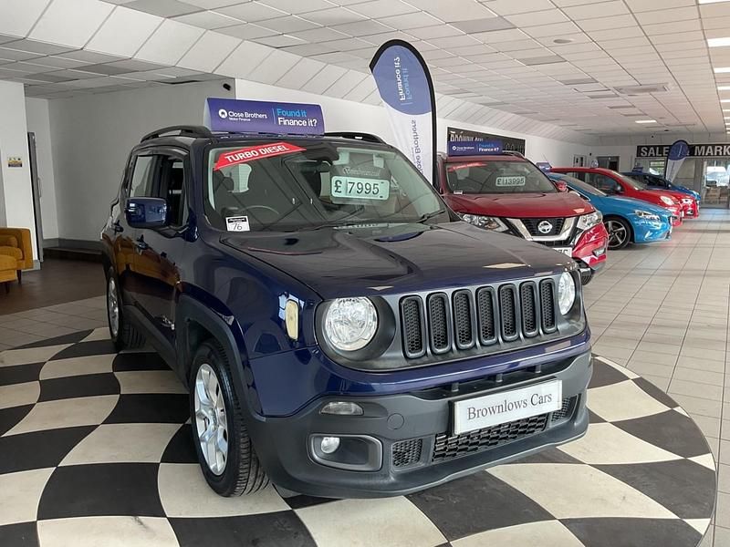 Used Jeep Renegade Longitude 120 HP (88 kW) 2018 Blue SUV