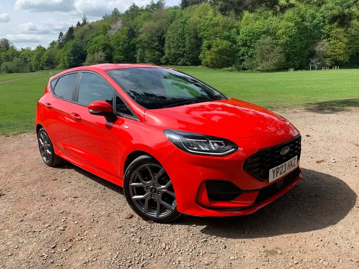Used Ford Fiesta ST-Line 125 HP (91 kW) 2023 Red Hatchback
