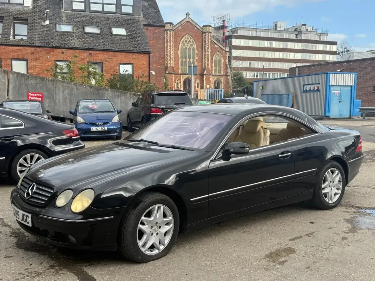 Used Mercedes CL500 2001 Black Coupe