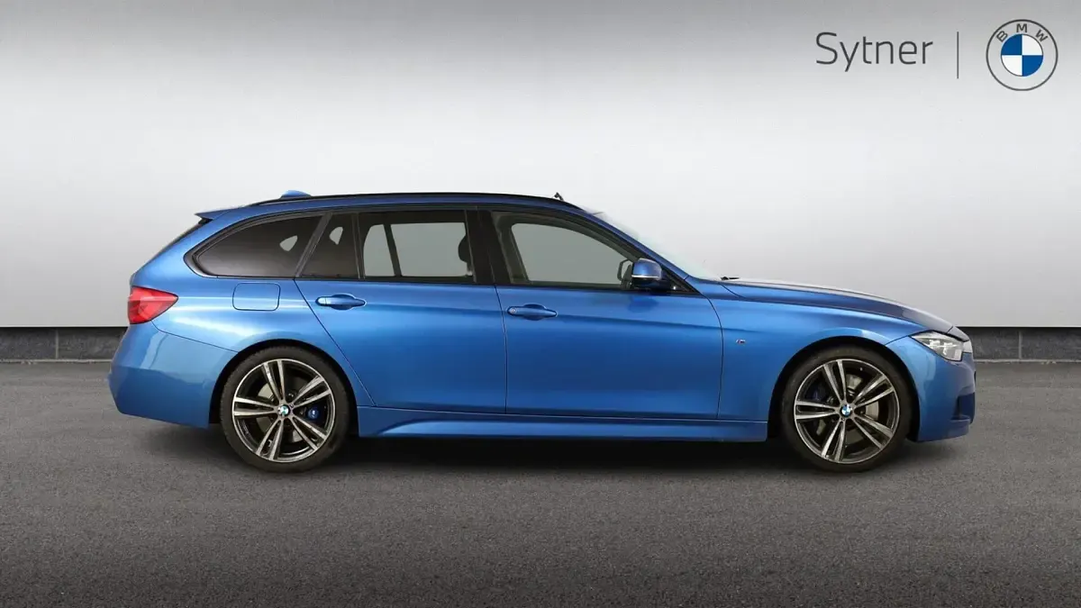 Used BMW 330 M Sport 254 HP (186 kW) 2016 Blue Estate