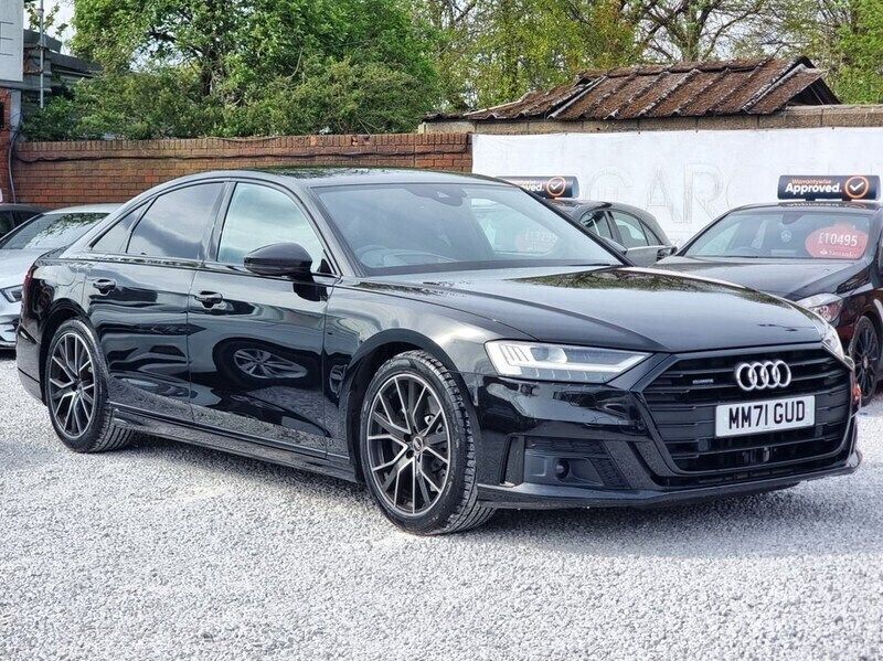 Black Used 2021 Audi A8 Black Edition Sedan | £31,995 (Fair price) - Image 1/4