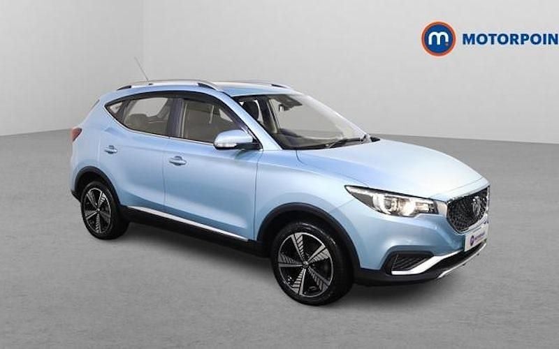 Used MG ZS Exclusive 105 kW (143 HP) 2021 Blue SUV