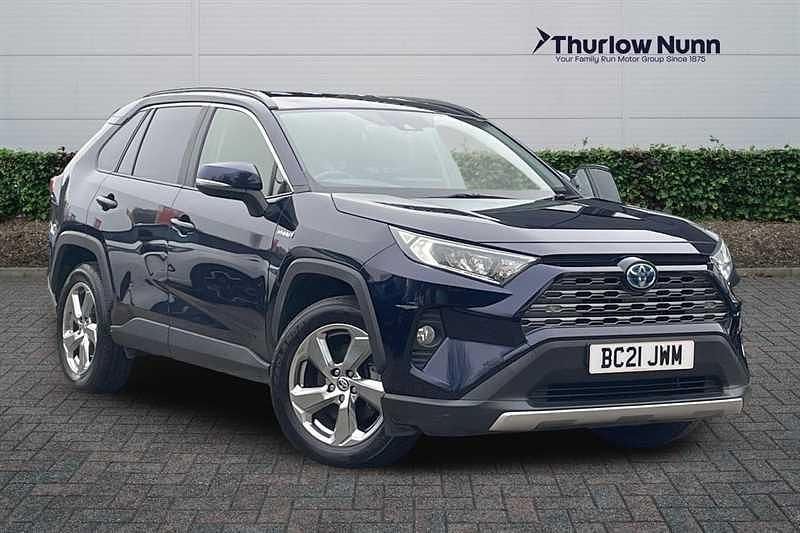 Used Toyota RAV4 Hybrid Design 218 HP (160 kW) 2021 Blue SUV