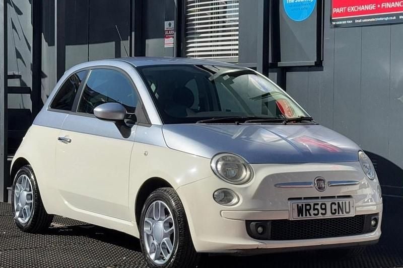 White Used 2009 Fiat 500 Sport Hatchback | £1,889 (Fair price) - Image 1/1